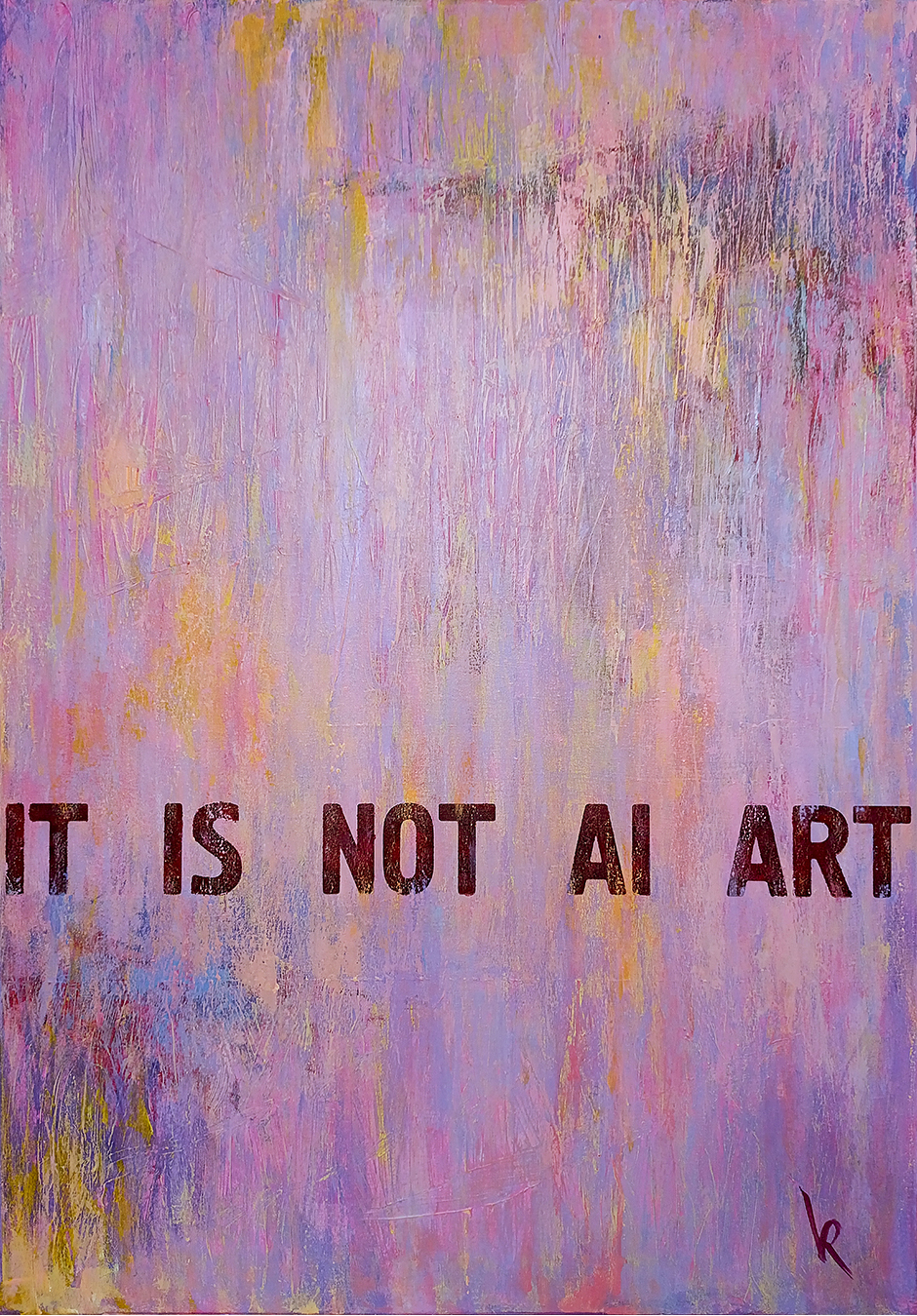 IT IS NOT AI ART